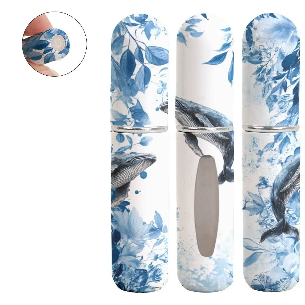 Scent Pump 5ml Perfume Bottle Mini Refillable Atomizer Bottle with Spray Portable Spray Jar Travel