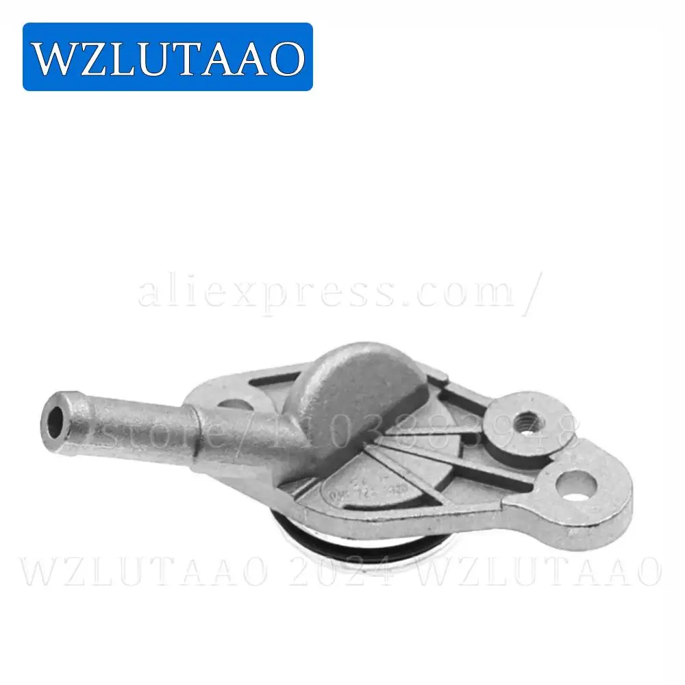 1/2/5/10X Aluminum Thermostat Housing Coolant Flange 06K121132 06K121132F 06K121132D 06K121132C For Audi A4 A5 Q5 VW Golf Jetta