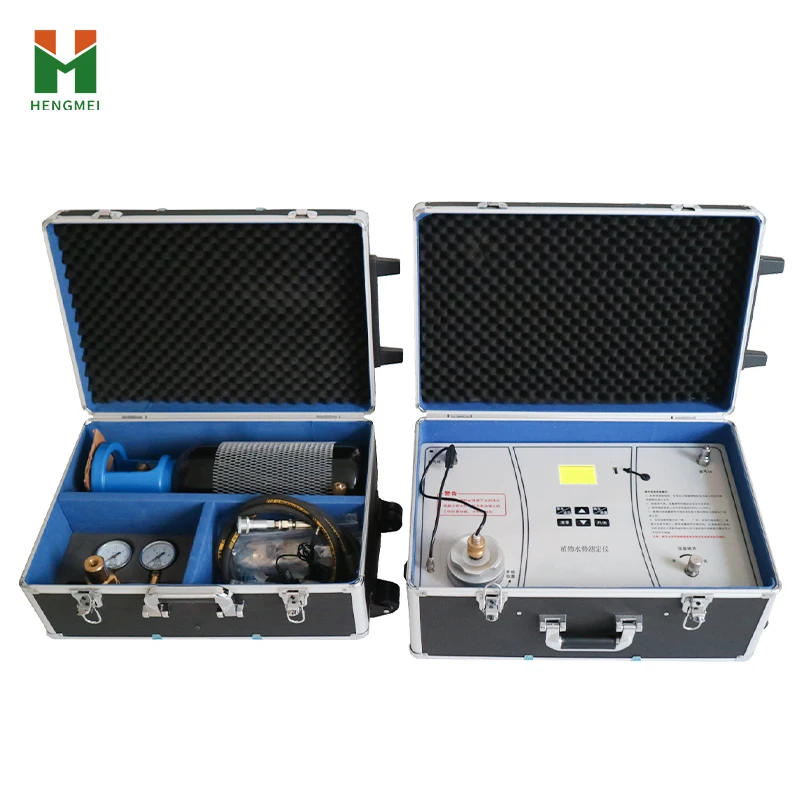 Agricultural plant water potential meter Laboratory digital display plant water status meter Automatic plant pressure chamber