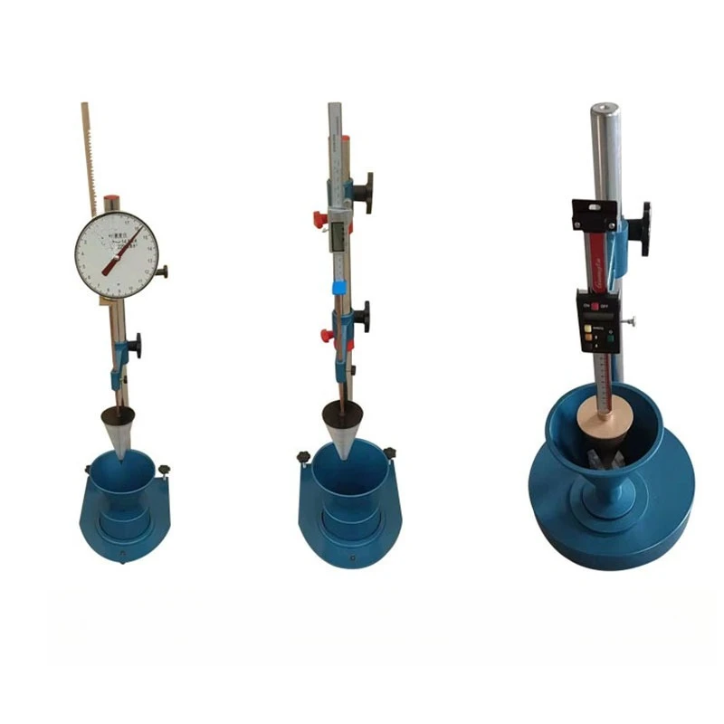 Intelligent mortar consistency meter, pointer mortar consistency meter, mortar consistency meter