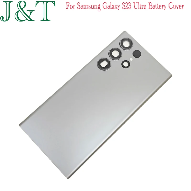 New For Samsung Galaxy S23 Ultra Back Battery Cover Rear Door Housing Rear Glass Case For Samsung S23 Ultra Battery Cover S918B