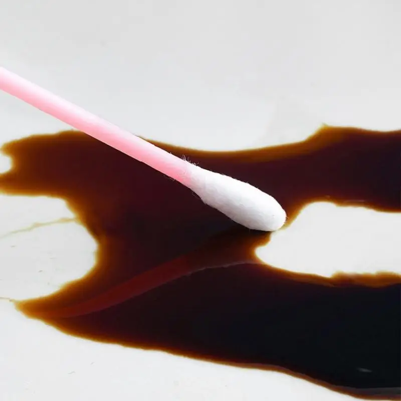 耳掃除とメイク落とし用 100 個 2-in-1 綿棒耳かき デュアルヘッドデュアル機能使用コットンパッド