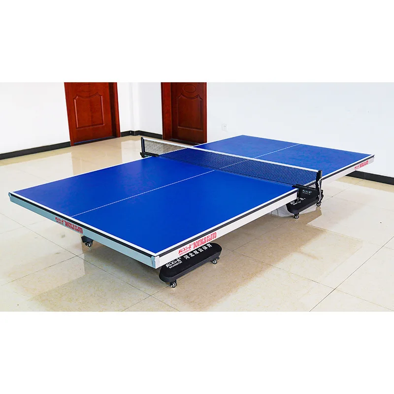 

Adjustable Indoor Table Tennis Table with Height Feature
