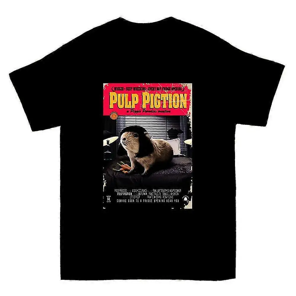 Pulp Fiction Movie Graphic T Shirt, Vintage 90s Retro Film Print Tee, Quentin Tarantino Classic Cinema Unisex Short Sleeve Shirt