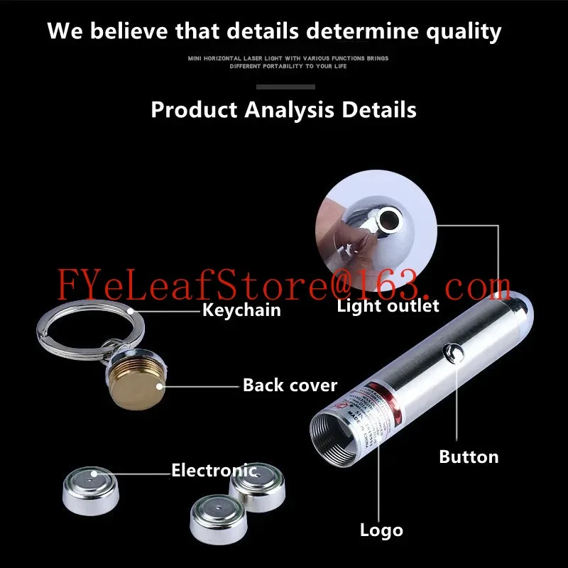 Mini Cross Laser Horizontal Marking Light Equipment Instrument Positioning Scientific Pointer Pen.