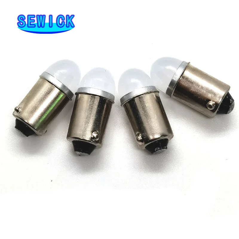 100PCS GE 44 47 755 756 Led Light Bulbs BA9S DC 6V 6.3V 12V 1847 1895 LED Bulb for Game Pinball Machine BA9S Pinball Flashlights