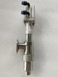 Stainless Steel Anti-drip and Anti-corrosion High-viscosity Clamp Pneumatic Filling Nozzle Agricultural Filling Valve