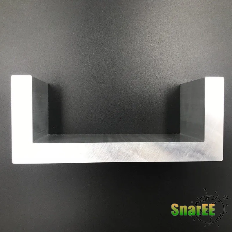 

U-groove Aluminum 160x65x15mm Industrial Trough Aluminum Architectural Decoration Channel Aluminum Profile