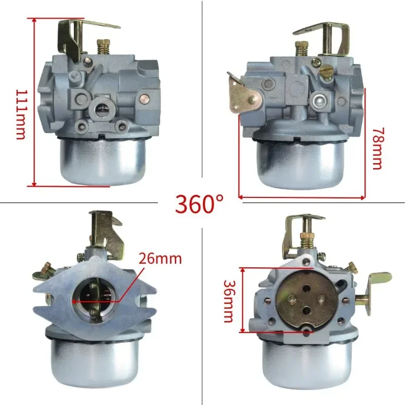 Suitable for Bris&Sttton K16 M16 HP 45-053-86 3-3-S snow shovel carburetor and its accessories BP29-2 mechanical carburetor