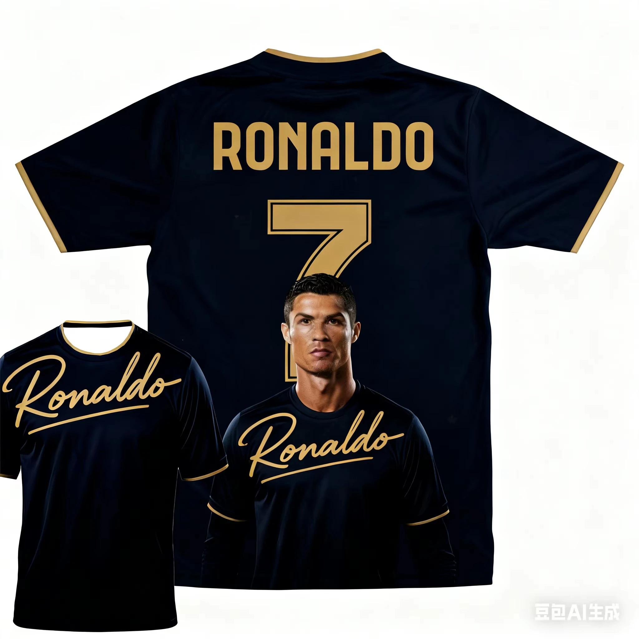 MEN'S SUMMER QUICK-DRY T-SHIRT 2026ONALDO #7 & YAMAL #10 3D PRINT SUITABLE FOR OUTDOOR TRAINING FITNESS AND COMPETITIVE SPORTS