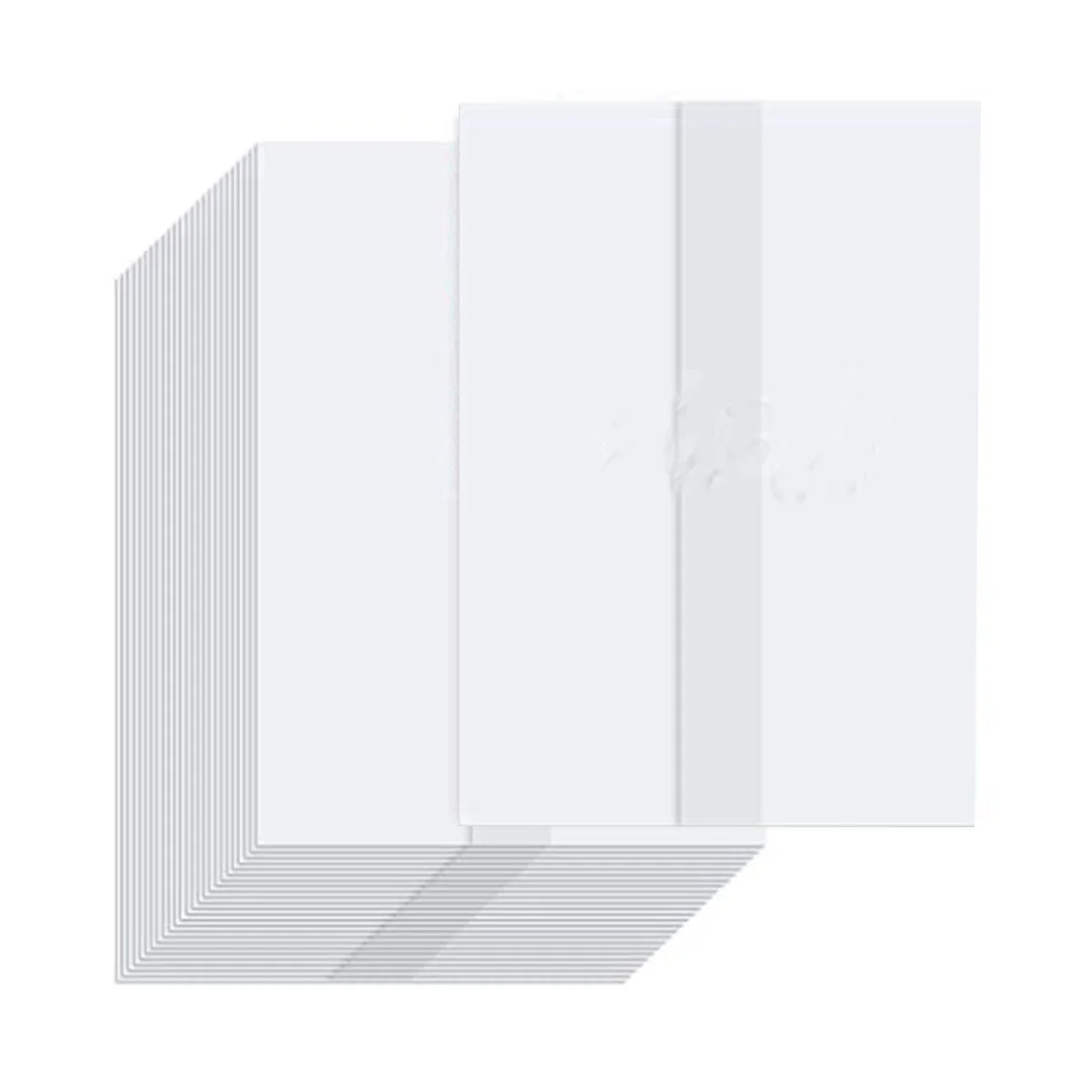 

120 шт. вельветовые куртки, 5x7 дюймов, бумажные полупрозрачные конверты