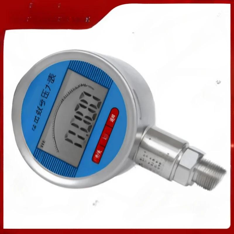 

Digital Display Electric Contact Shock-Resistant High-Precision Intelligent Electronic Air Pressure Gauge