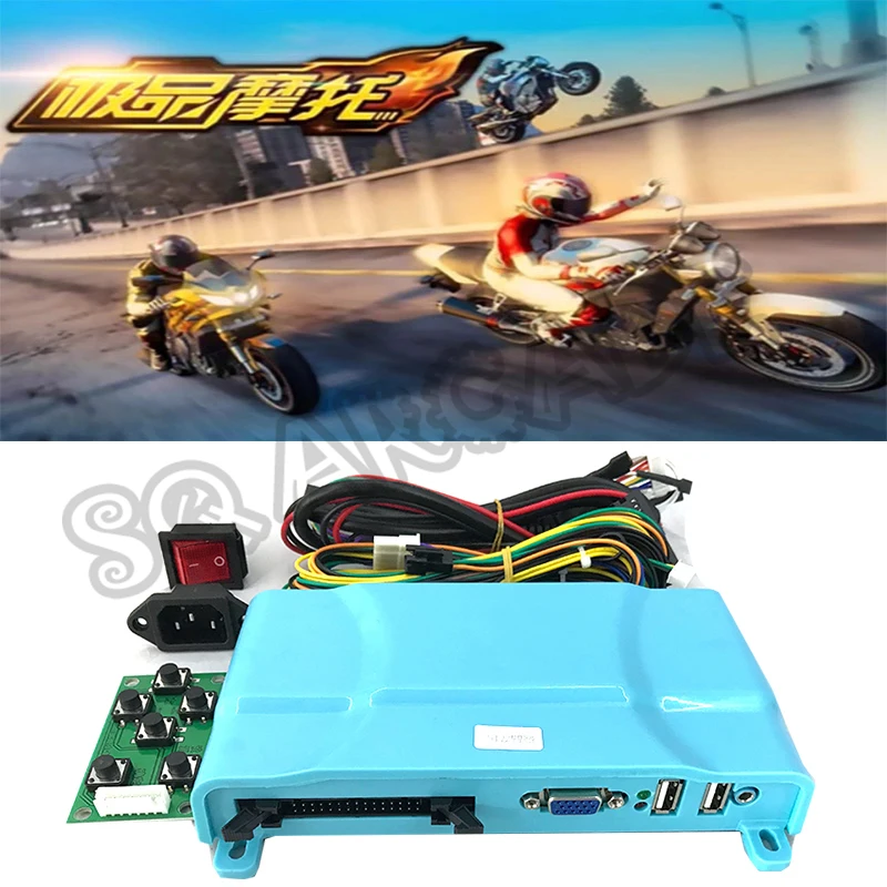 Speed Moto Arcade Amusement Machine Moto GP Coin-operated Simulator Motorcycle Racing Video Arcade Game Machine