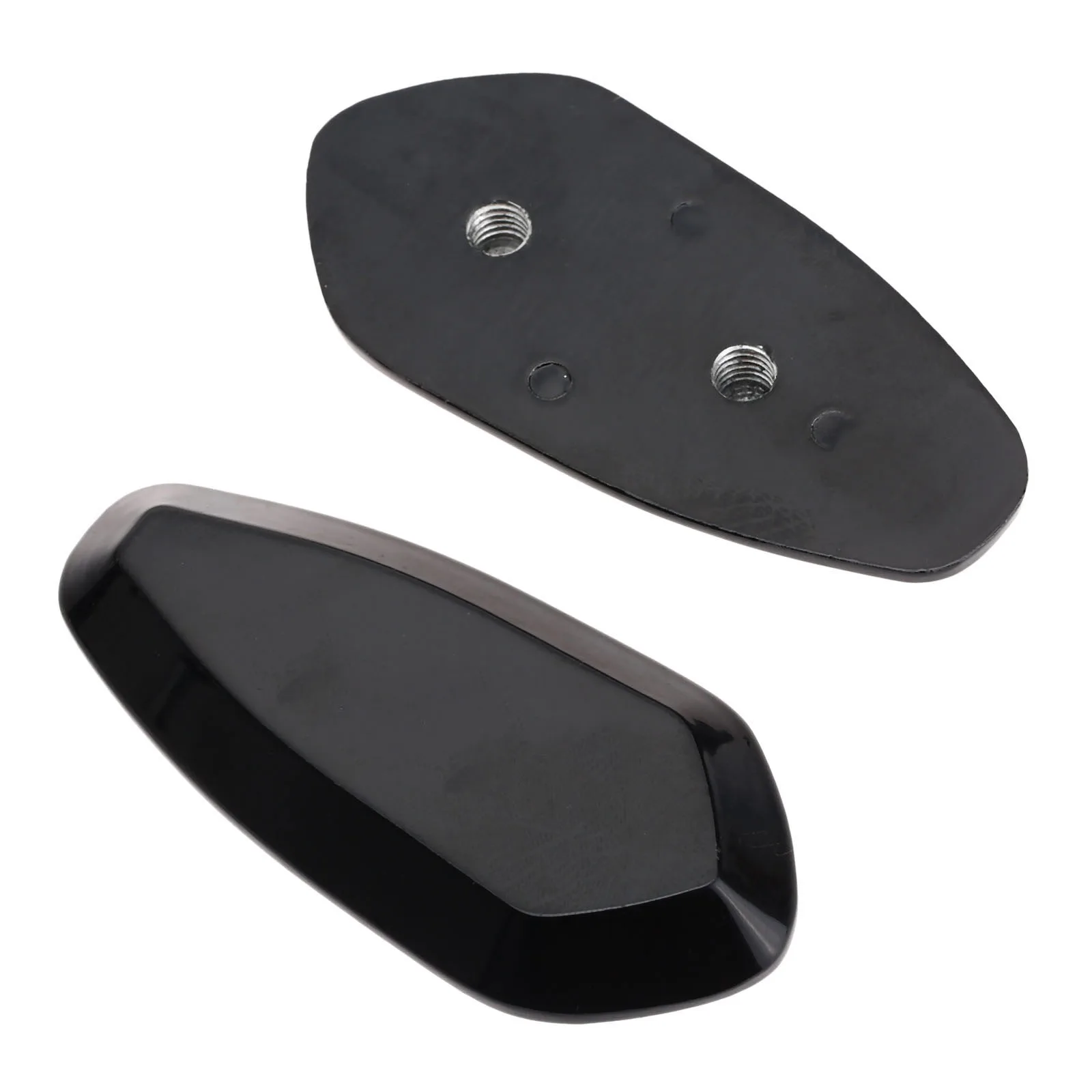 2Pcs Motorbike Mirror Block Off Cap Mirror Base Plates Cover & Screws for Yamaha YZF R6 2003-2006 Motorcycle Mirrors Accessories