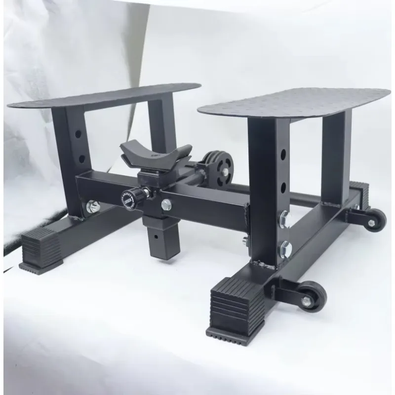 Heavy-Duty T-Bar Row Stand High Platform Multi-Function Workout Bench for Deadlift Squat Back Row And Rowing Assistance