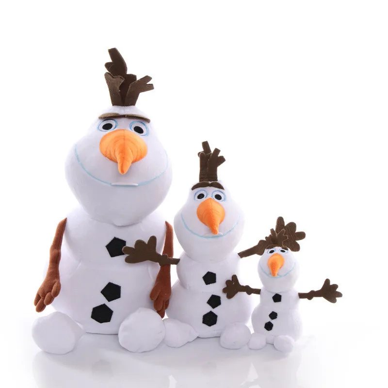 

12/35cm Aoger Disney Movies Frozen Olaf Snowman Plush Toy Cartoon Stuffed Animals Doll Kawaii Room Decor Toys for Girl Gift