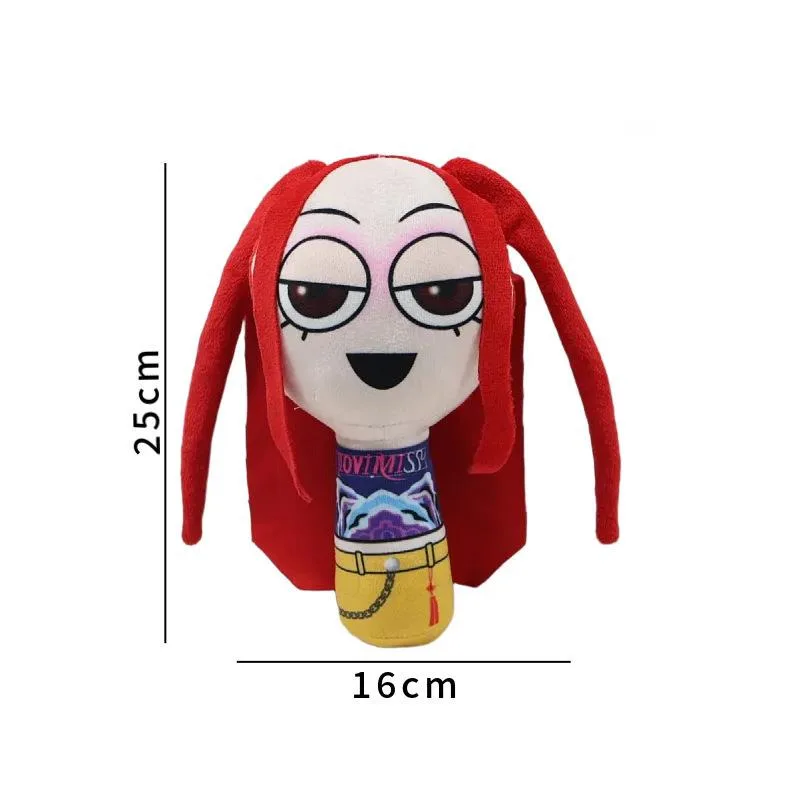 새로운 애니메이션 K-pop 데몬 헌터 팀 봉제 인형 장난감 25CM 만화 귀여운 데몬 헌터즈 리듬 박스 봉제 인형 장난감 어린이 선물용