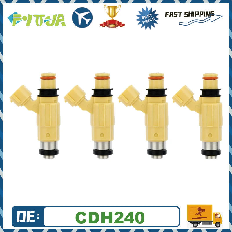 

4pcs Fuel Injector CDH240 For Chrysler Sebring Dodge Stratus Mitsubishi Eclipse Galant Lancer 2.0L 2.4L MR507252 842-12299