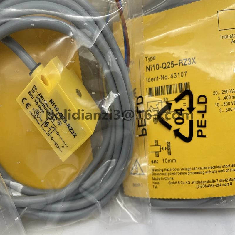 Sensor de interruptor de proximidade original NI10-Q25-AZ3X NI10-Q25-RZ3X em estoque