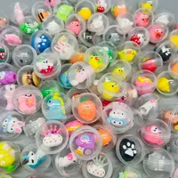 30/50 Pcs 32mm Transparent Eggshell Mixed Toy Kids Birthday Party Favor Pinata Gift Bag Filler Carnival Best Gift Reward