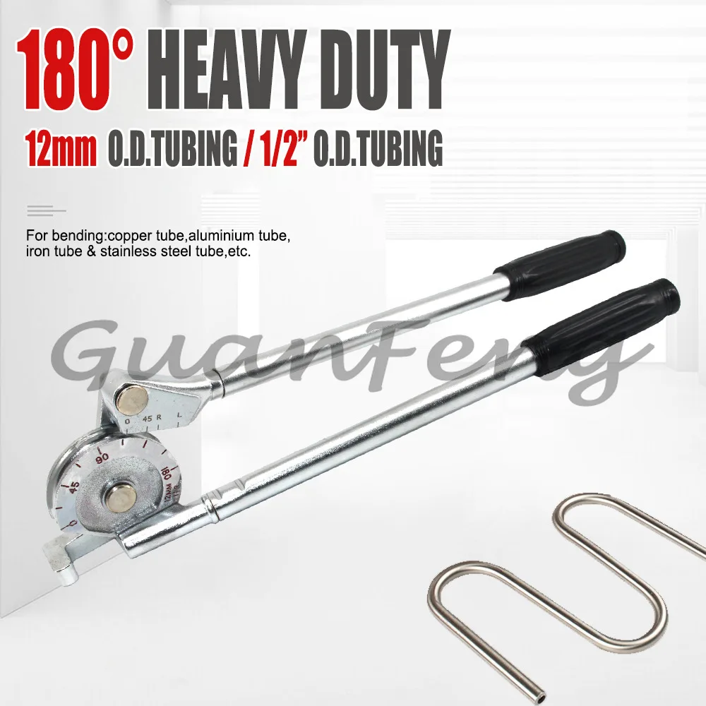 CT-364 Copper Aluminum Pipe Bender 180 Degree Thin Wall Pipe Bending Machine Manual Copper Pipe Bender
