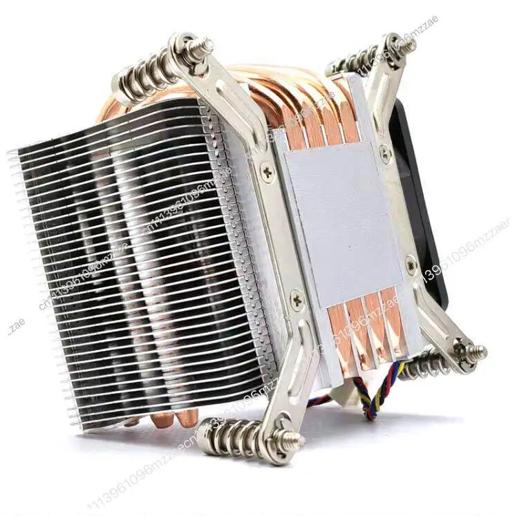 2U1155 Radiator 1156 Four Heat Pipe 1150 4PIN Temperature Control 1151 CPU Fan High Speed 2011