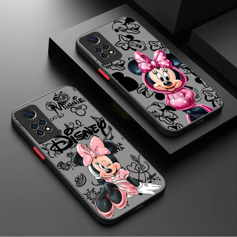 Etui na telefon Disney Minnie Polka Dot Dress do Xiaomi Redmi Note 13 14 12 11 Pro Plus 5G 12S 11S 10S 10 9 Redmi 14C 13C 12C 12 4G