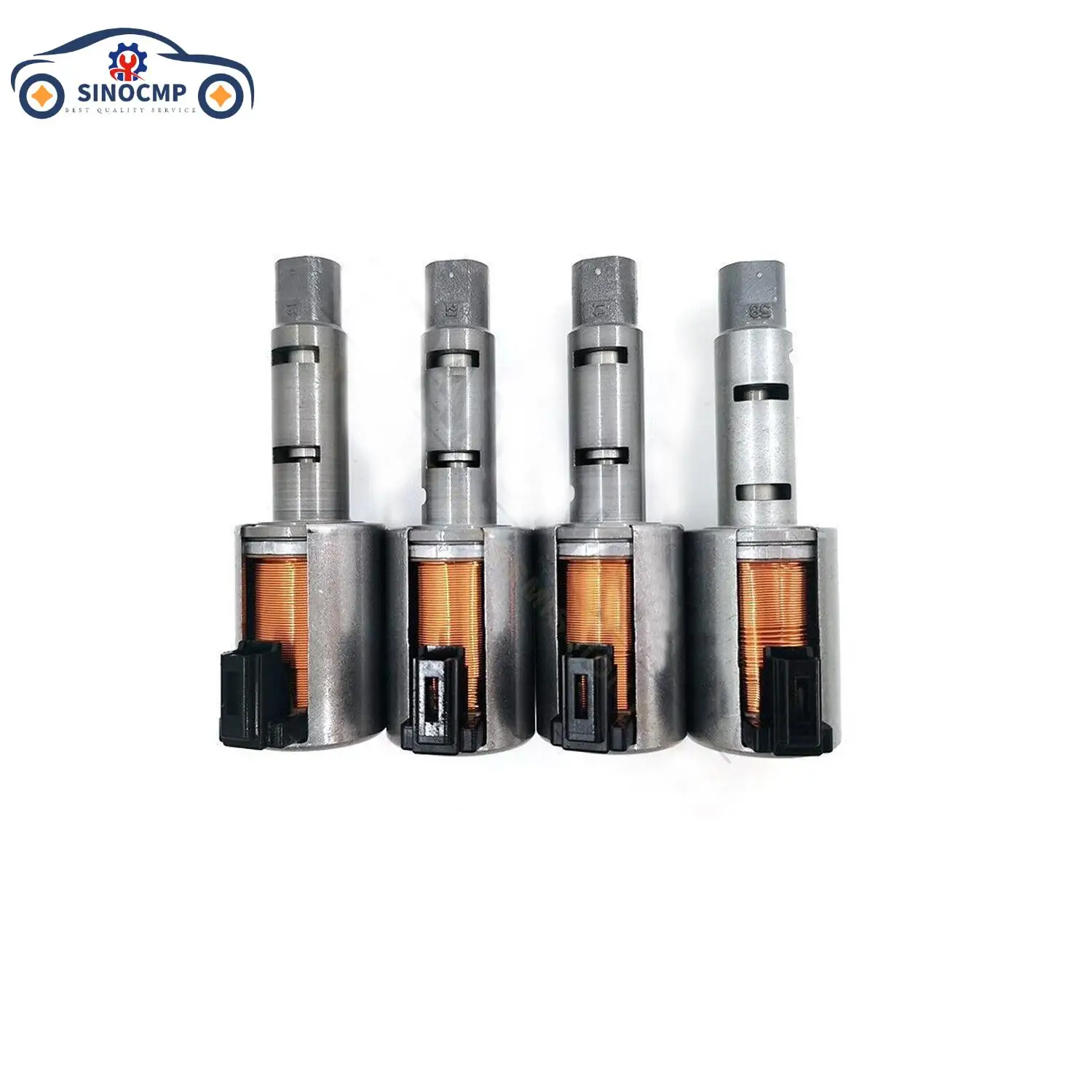 

JF015E RE0F11A 4PCS Refurbished CVT Transmission Solenoid For Nissan Tiida Excavator Excavator Car Transmission Accessories Part