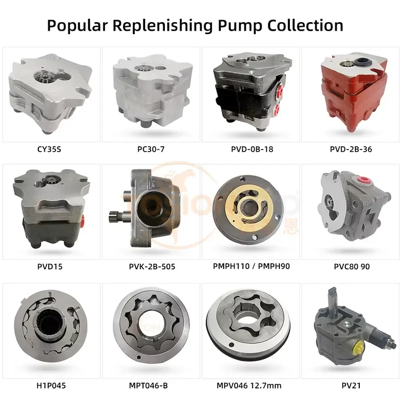 New Charge Pump Assembly and Repair Kit Hydraulic Supercharge Pump for Closed Circuit System Stainless Steel Tosion/ODM Brand