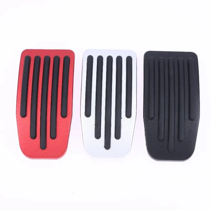 

Автомобильные накладки на педали, нескользящая подставка для акселератора, тормоза, металлические коврики, автомобильные аксессуары для модели 3 лет