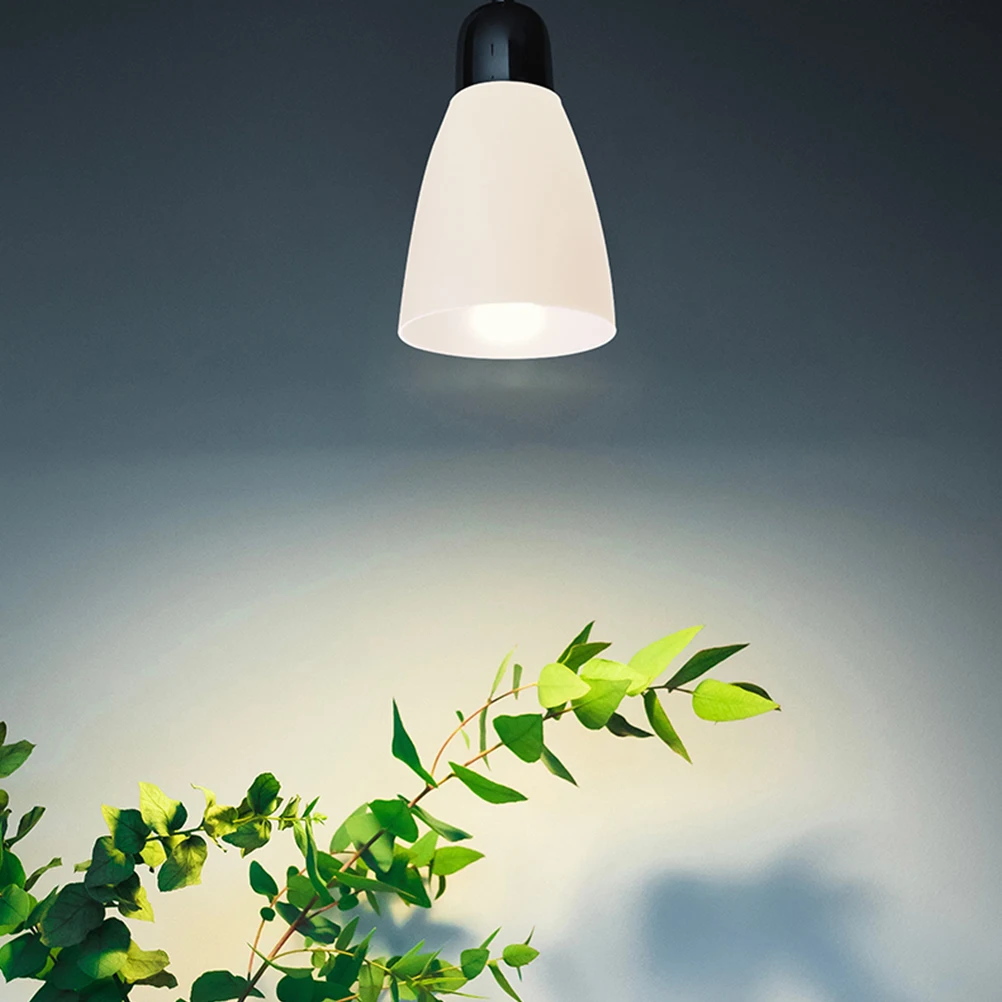 

4pcs White Plastic Lampshade For Ceiling Lamp Chandelier Home Decor Durable Light Cover Replacement Modern Simple Design