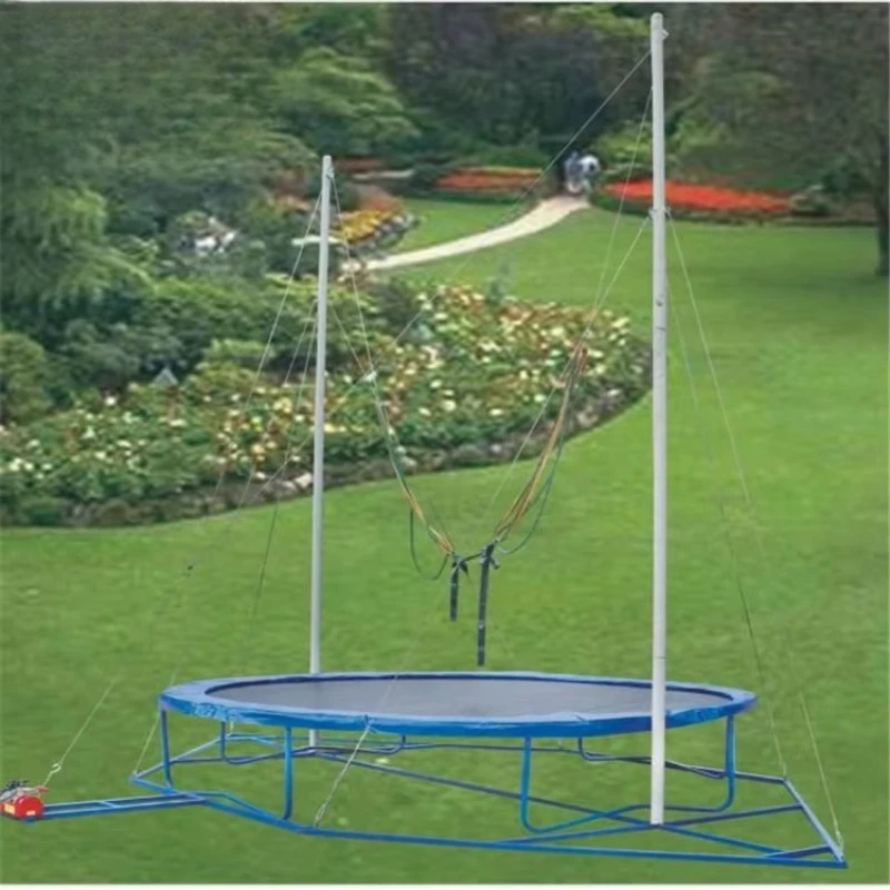 commercial steel trampoline 8ft eco-friendly rectangular trampoline with no protective net, suitable for outdoor and indoor use