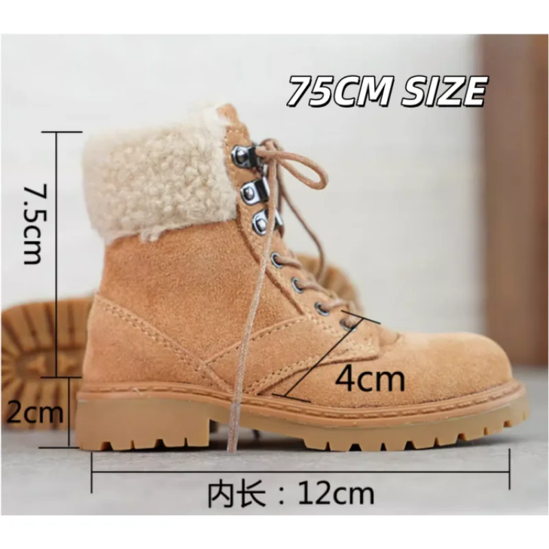 Sepatu Boneka BJD untuk Boneka ID75 Sepatu Fashion Sepatu Bot Aksesori Boneka Hadiah DIY