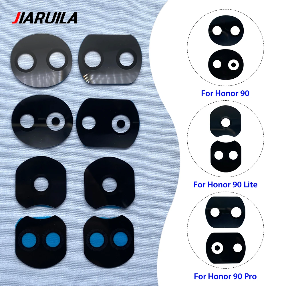 1 مجموعة جديدة الكاميرا الخلفية الخلفية زجاج عدسة لهواوي الشرف 80 90 100 200 برو 80 90 GT Se Pura 70 Pro إصلاح استبدال عدسة الكاميرا #2