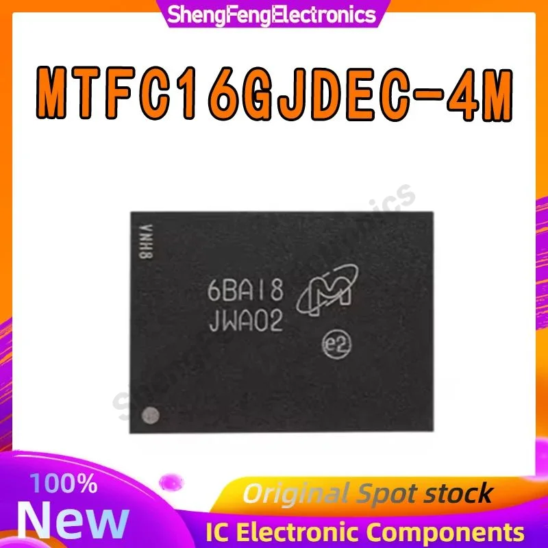 

MTFC16GJDEC-4M IT BGA JWA02 IC Chip 100% New Original in stock