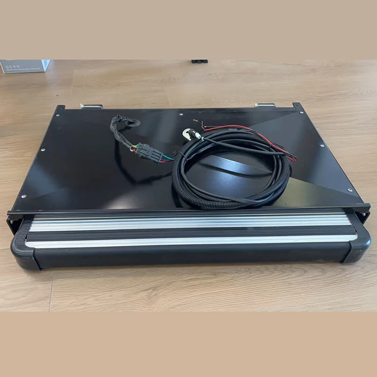 

Motorhome Folding Step Sliding Caravan High Tensile Aluminum Alloy Camper Sliding Trailer RV Step