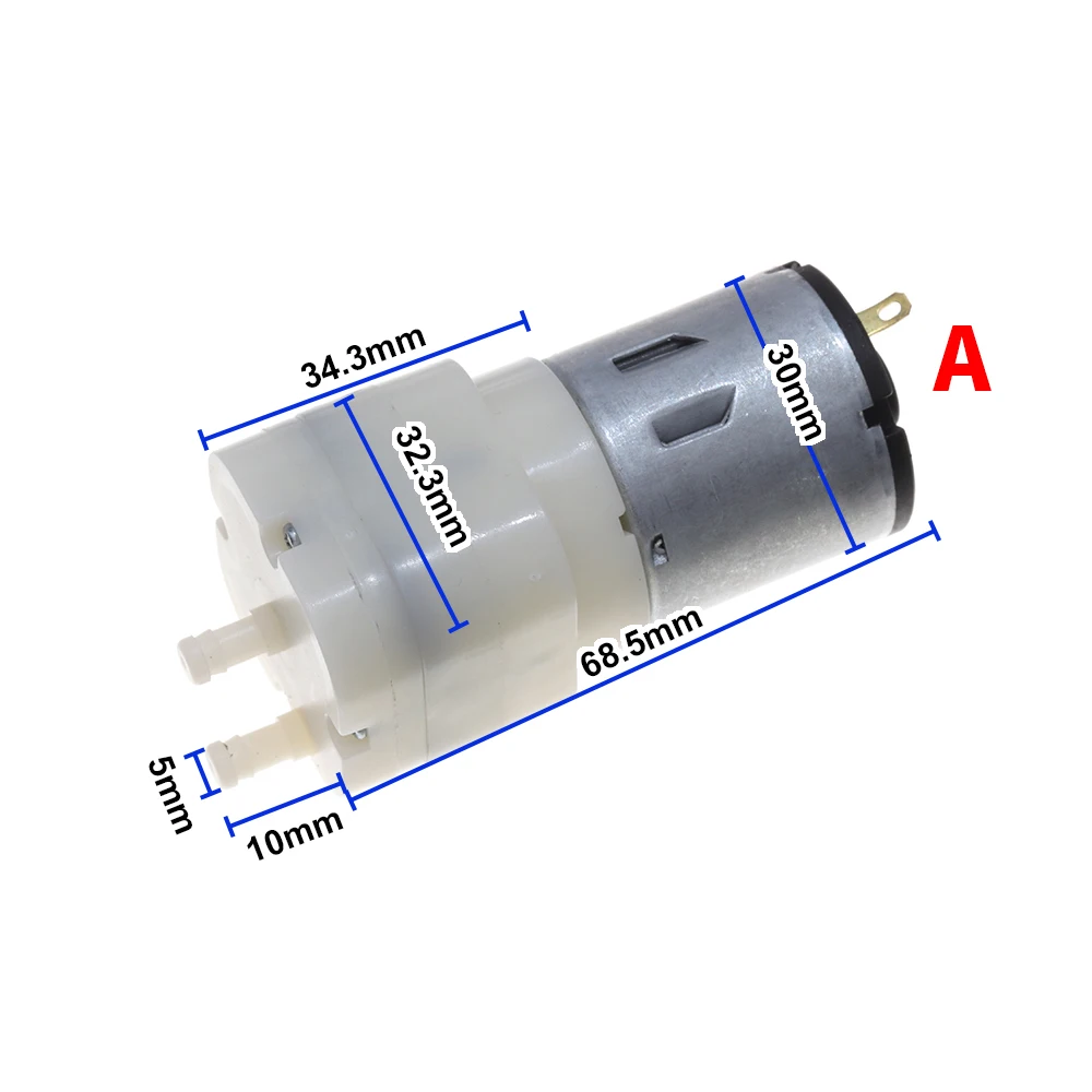 DC 6V 12V Mini 095 Air Oxygen Vacuum Pump Marker Pen Air Pump High Vacuum Negative Pressure Pump