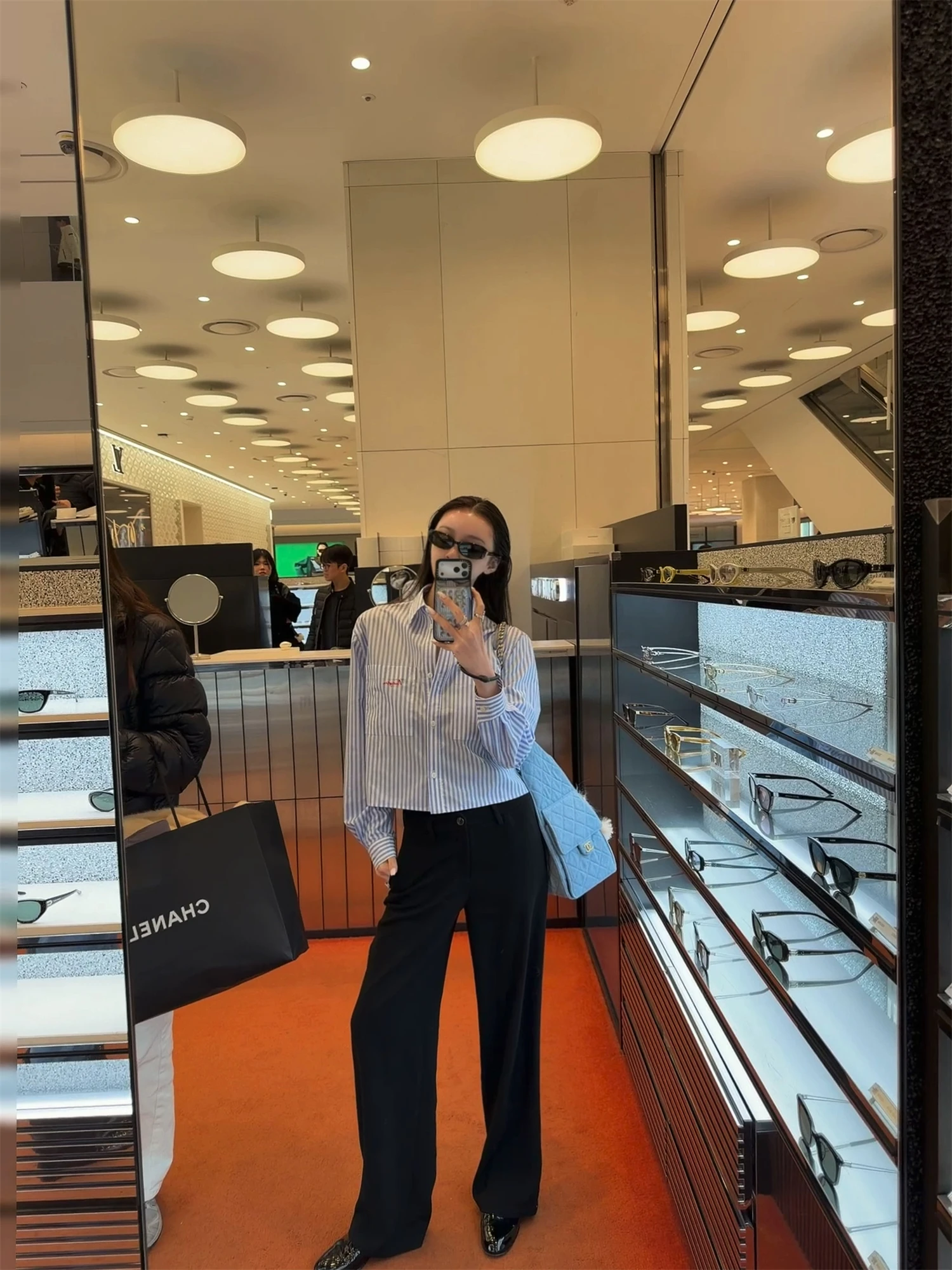 

Nothing Nine Acetate Evening Trousers with Strap Casual Style High Waist Slim Fit Four Seasons Fashion Set for Women