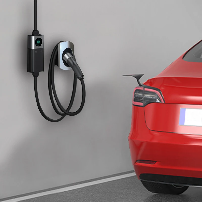 Fitmph Us Tesla Ev Oplader Houder | Met Wanddoos Kabel Organizer | Alleen Voor Ons Tesla Eigenaren | Us Tesla Ev Kabel Organizer