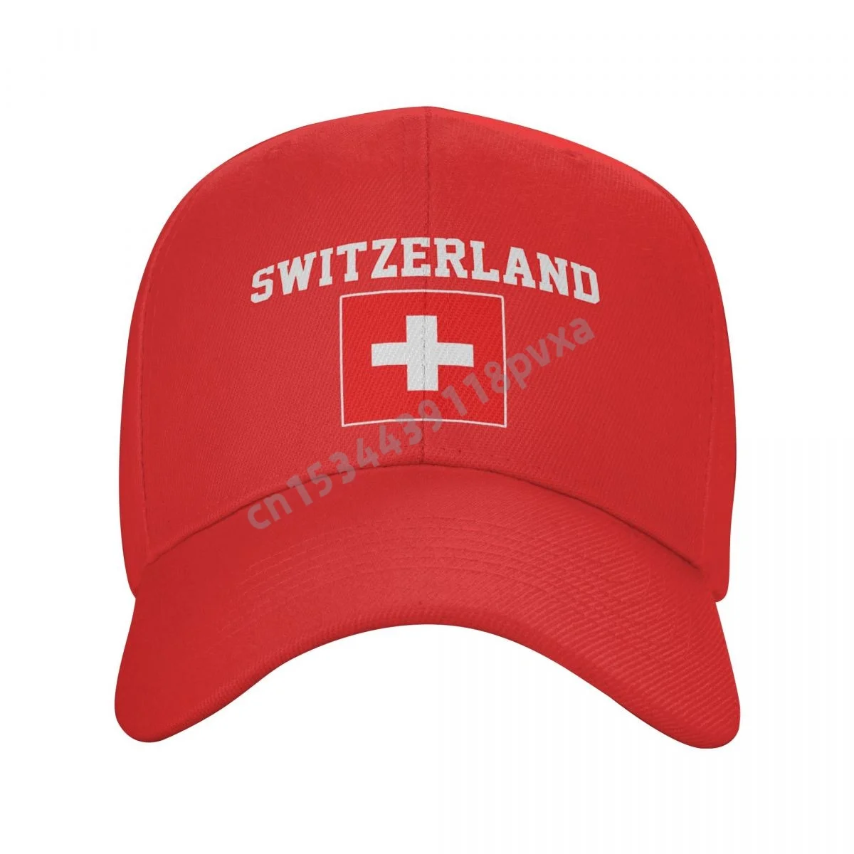 Baseball Cap Switzerland Flag Cool Swiss Fans Wild Sun Shade Peaked Adjustable Outdoor Caps for Men Women