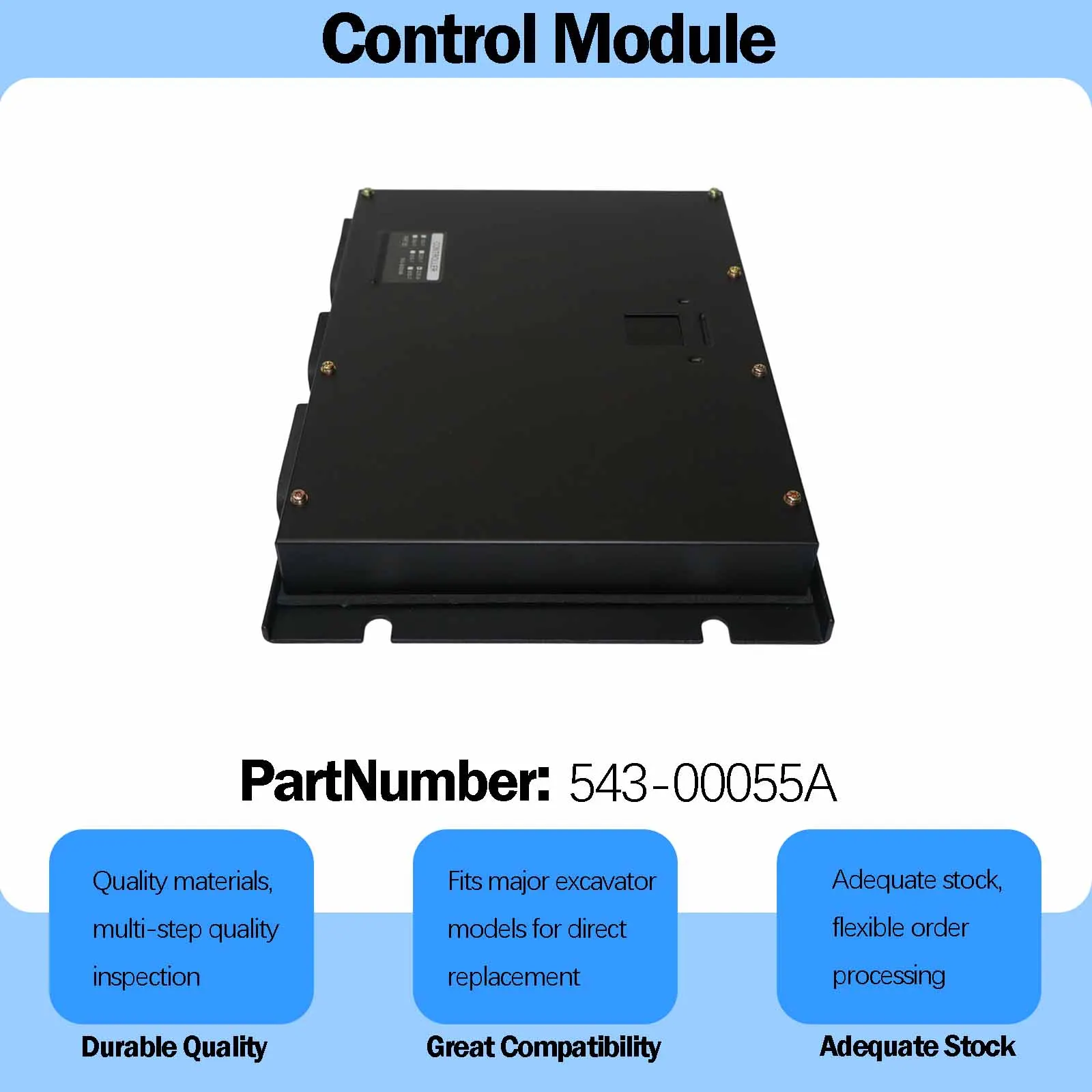 543-00054B 543-00055 ECU Controller Control Panel Unit with Program For Doosan DH225-7 DH225-9 DH300-7 Crawler Excavators