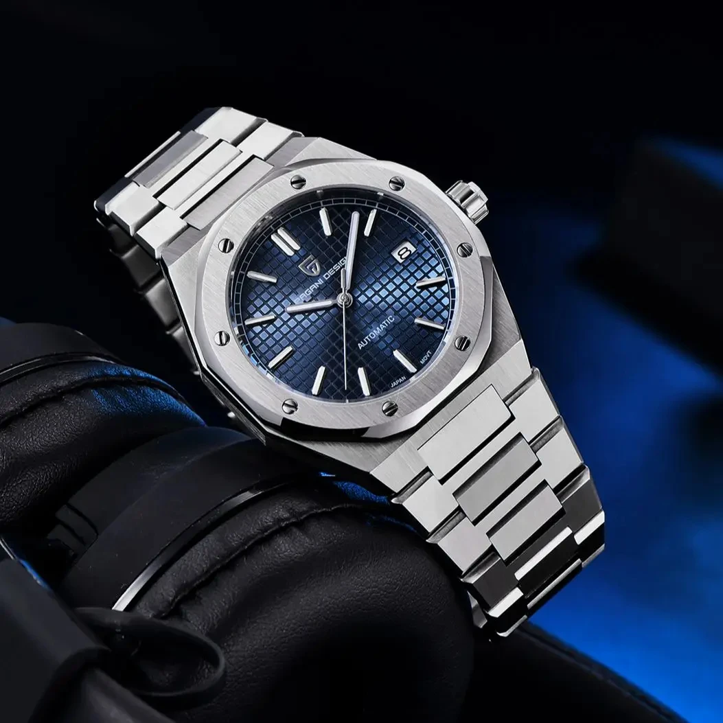 

Pagani Design 2024 New Nh35 Business Men's Automatic Mechanical Watch Luxury Sapphire Stainless Steel Waterproof 20Bar Night Li