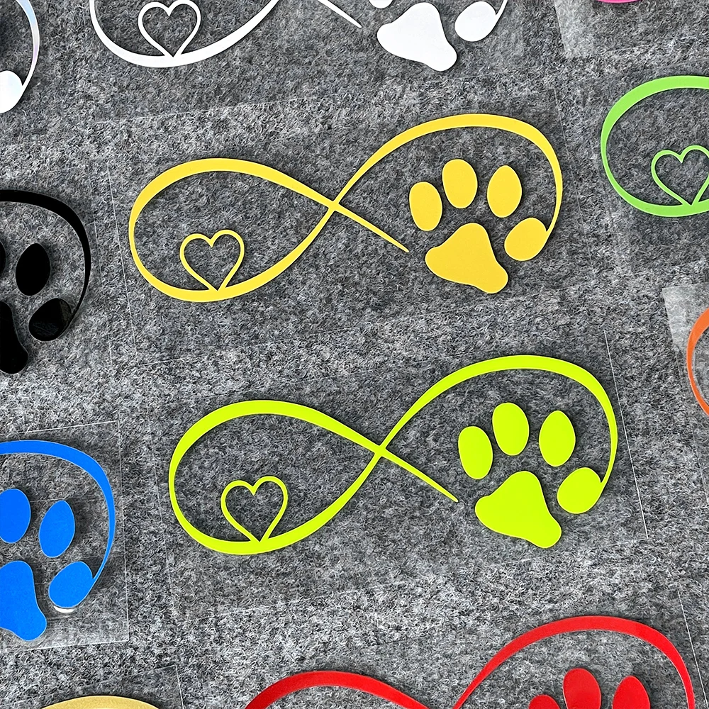 Cat Paw Print Reflective Motorcycle Sticker Moto Scooter Decal Accessories for VESPA PX GTS 300 Sprint Primavera LX50 LX125