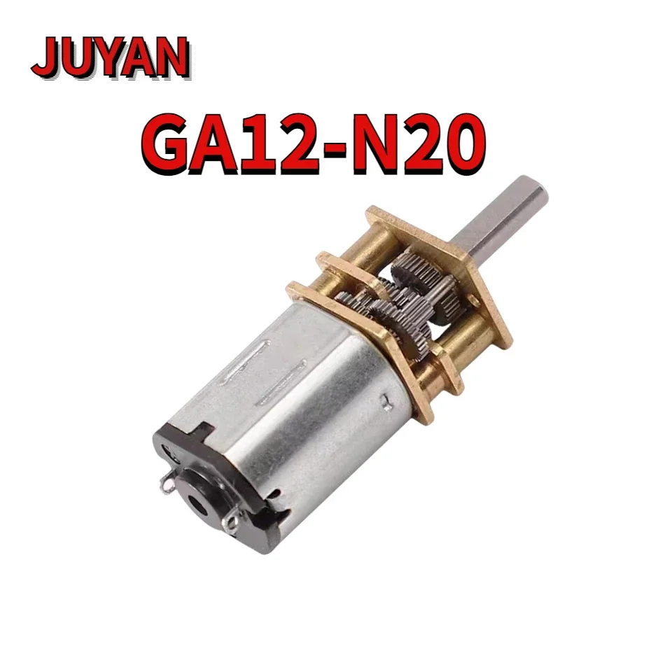 

Редукторный электродвигатель GA12-N20 DC 3V 6V 12V, редукторный электродвигатель 30 об/мин 50 об/мин 60 об/мин 100 об/мин 150 об/мин 200 об/мин 300 об/мин
