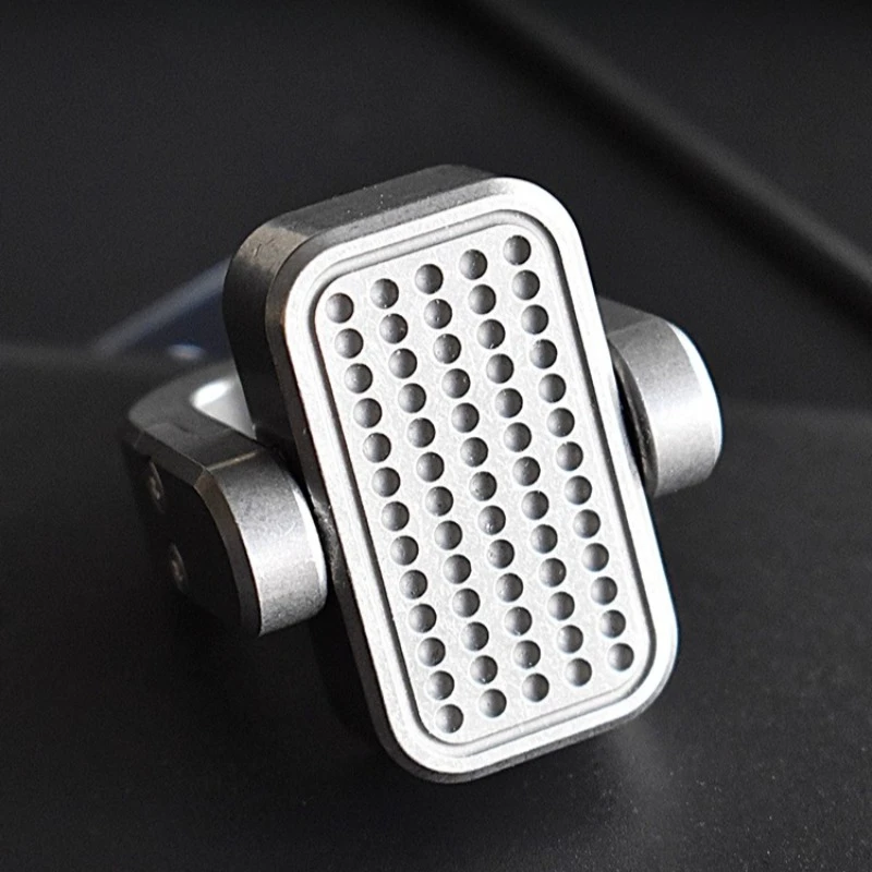 チタン合金製メカニカルパラグラフスライダーシェイクマグネットプッシュカードフィジェットローラーEDCストレス解消オフィスデスクトイ