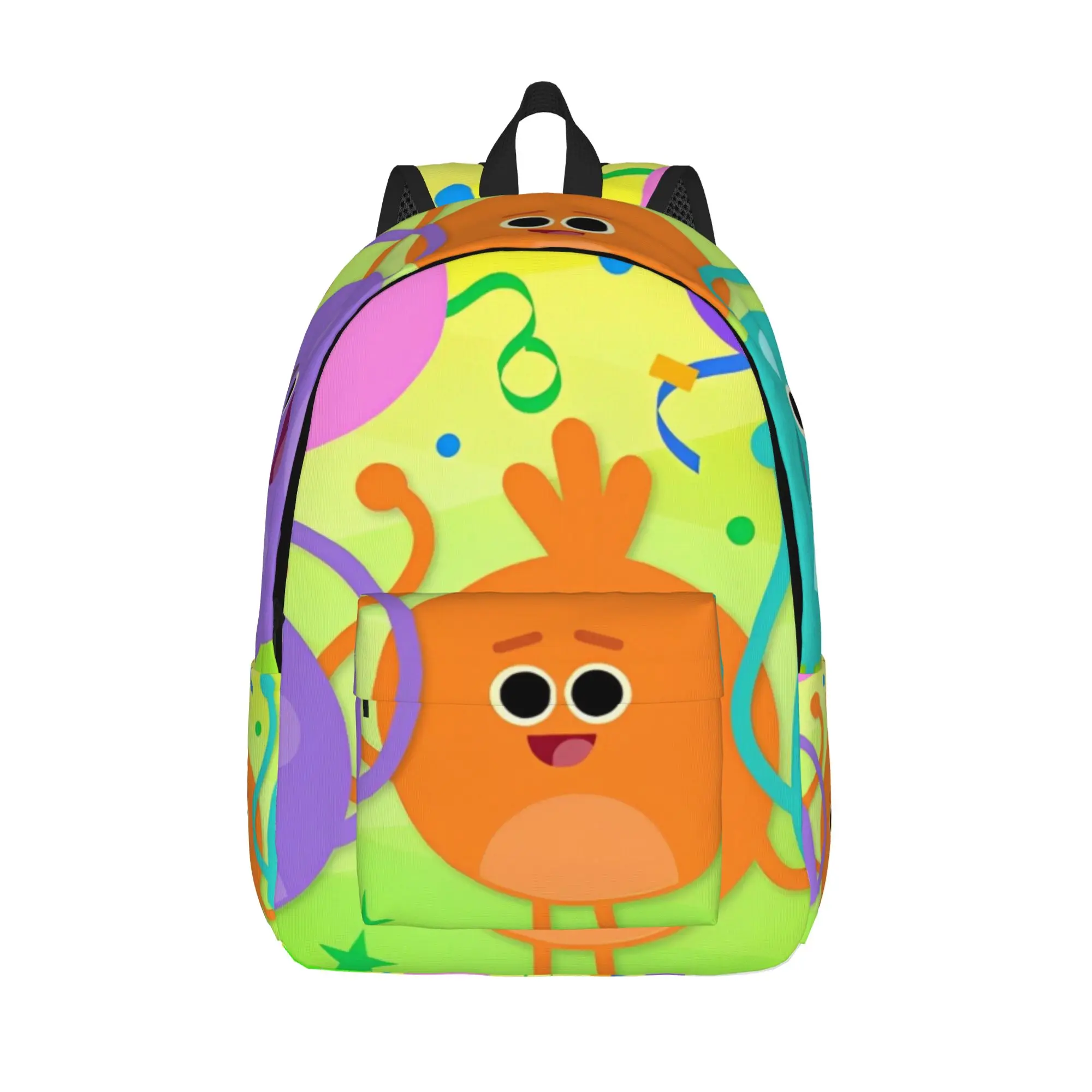 

Bumble Nums Educational Cartoon Backpack Men Women Student Business Daypack Cute English Laptop Computer Canvas Bags Outdoor