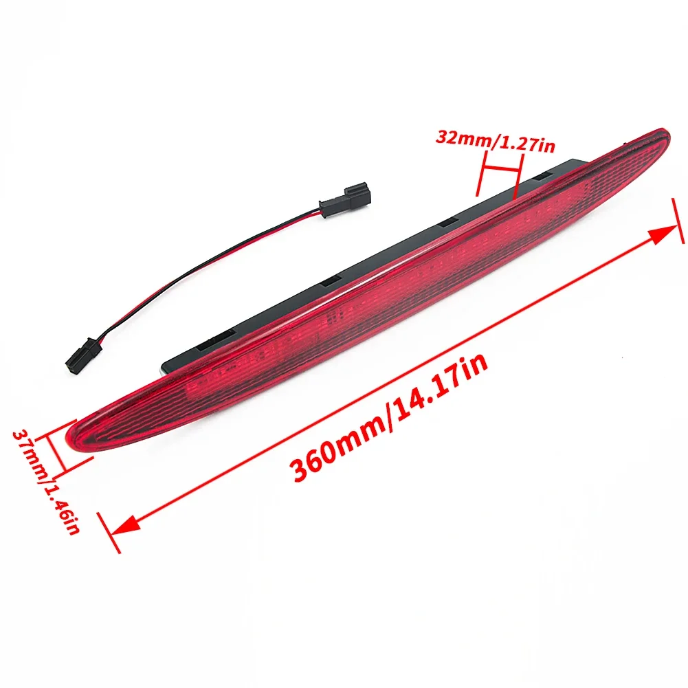 

Smoked Lens Red LED 3rd Brake Lamp For 2002-2006 MINI Cooper R50 R53 1st Gen, OEM Fit High Mount Brake Light