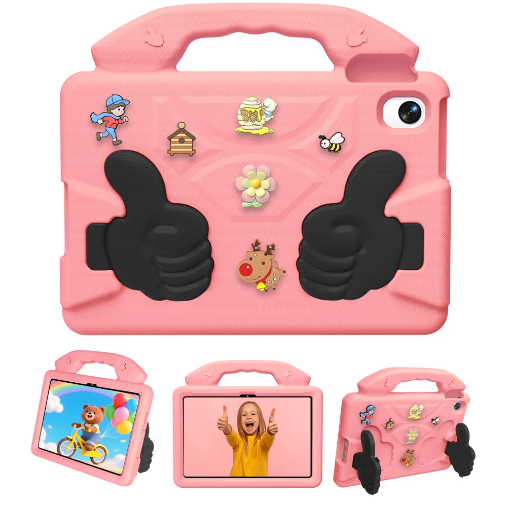 Kids EVA Stand Case for Xiaomi Redmi Pad 2 SE 9.7 inch 2026 Poco Pad C1 Handle Kickstand Tablet Cover for Redmi Pad 2 9.7