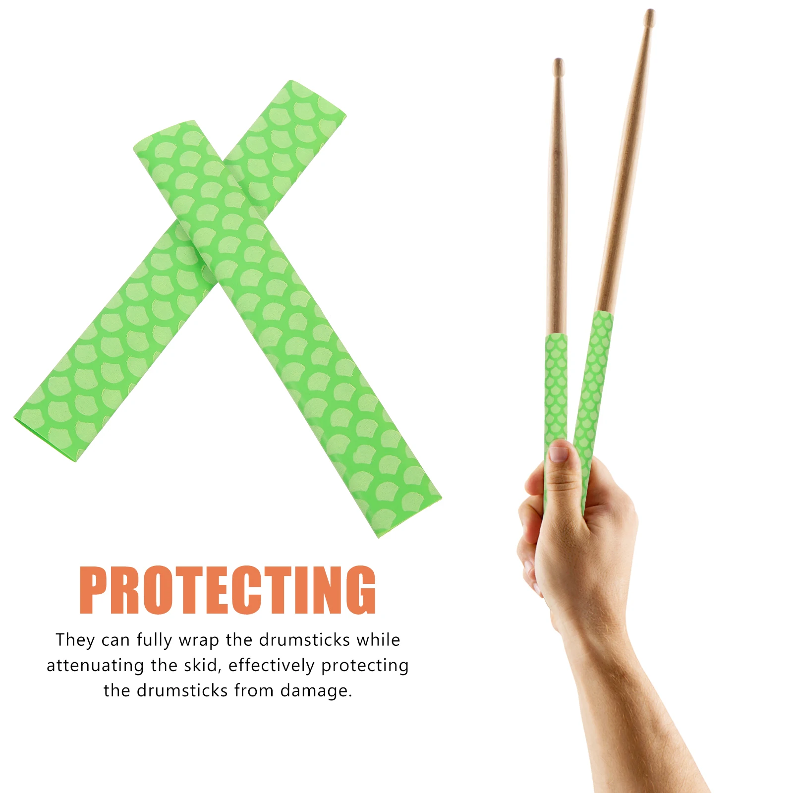 

Major Non-slip Drum Stick Cover Child Drumsticks Key Irradiation Cross-linked Polyethylene