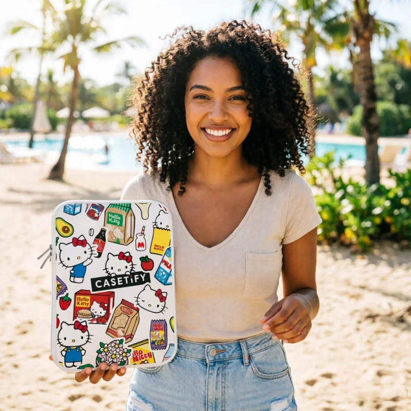 

Cartoon Animation Storage Bag Hello Kitty 10 12 13 14 15 Inch Shockproof Tablet Bag Laptop Sleeve Bag for Macbook Holiday Gift